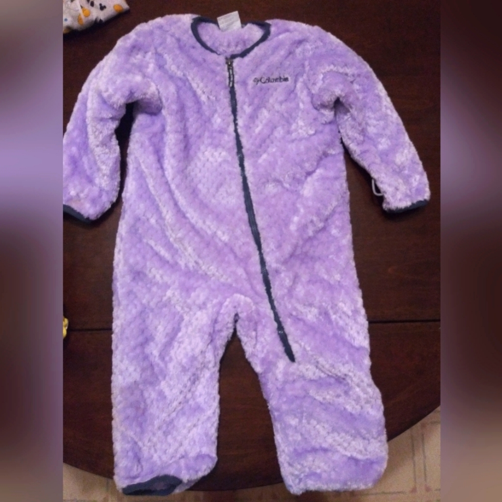 Columbia, fleece one piece.